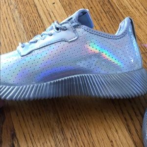 Metallic sneakers